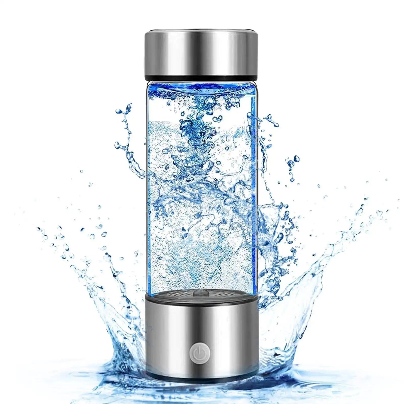 Hydrogen Water Bottle Portable Rechargeable Hydrogen Water Bottle Generator  for Travel Office