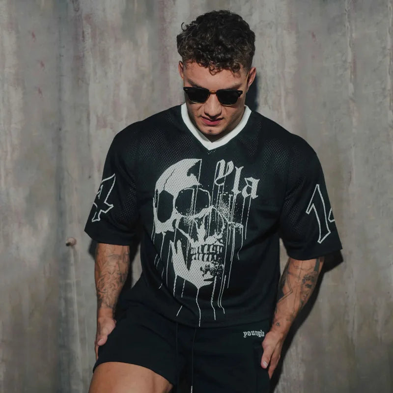 T-shirts Men Summer New Sports Men T-shirts Leisure Round Neck Fashion Loose And Comfortable Clothing Gym Running Shirts man