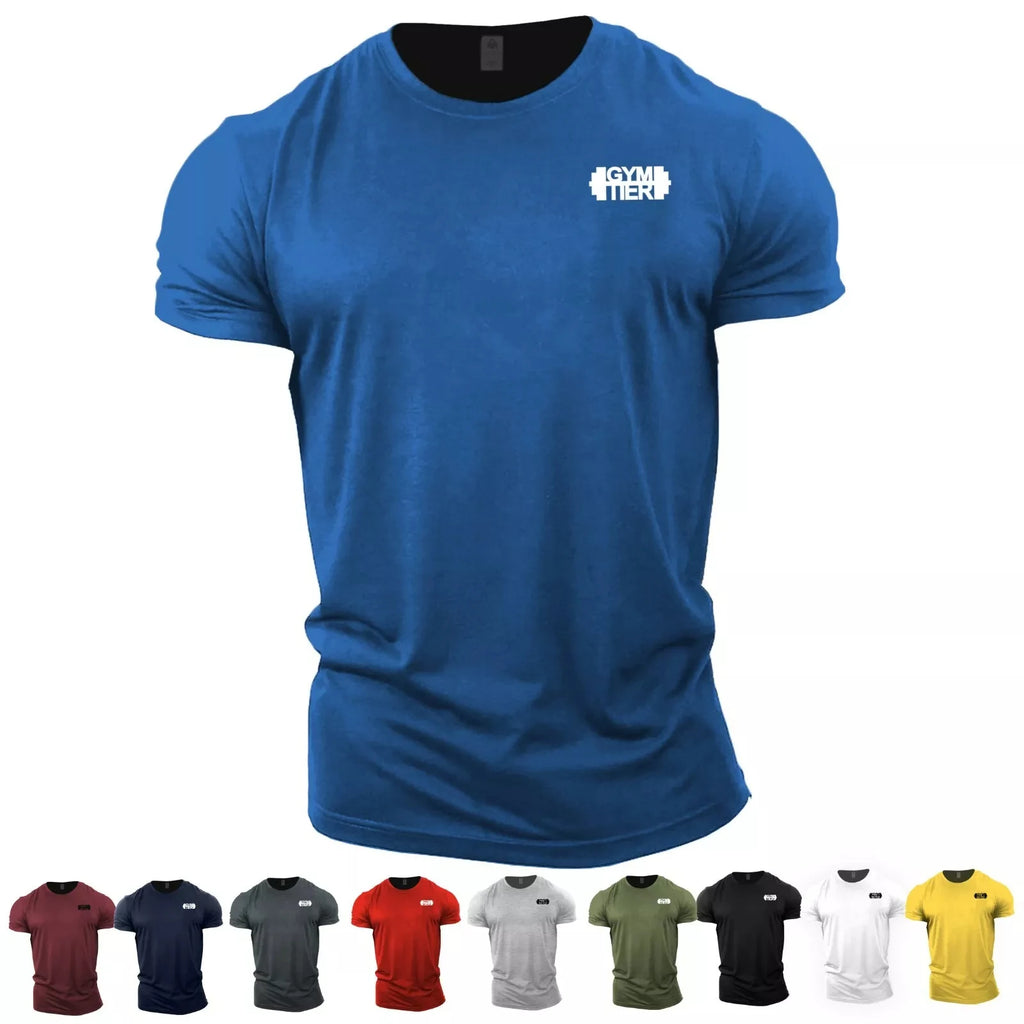 GYMTIER Gym T-Shirt | UK Bodybuilding Top  Gym Clothing Vest Workout Training Mens T Shirts T Shirts for Men